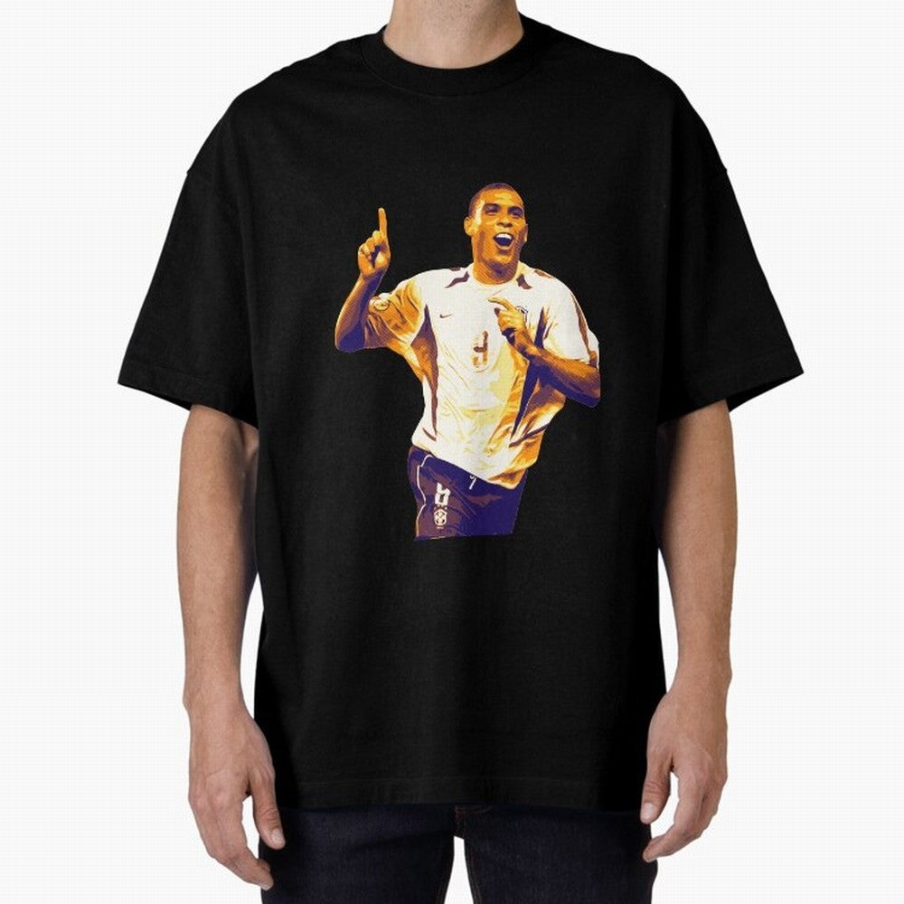 Ronaldo Naz¨¢rio brazil team Oversized T-Shirt Wear the Spirit of FIFA World Cup 2026 Spirit, Inspired by Netherlands, CR7, Goal Celebration Energy, Supporter Heritage, Football Icons and Worldwide Tournament Joy; Made for Collectors Who Enjoy