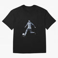Soccer Football Art, Cristiano Ronaldo Oversized T-Shirt Celebrate Rivalries and Pride in FIFA World Cup 2026 USA Canada Mexico Spirit, Celebrating Spain, Haaland and Mbappe, Classic Soccer Heritage, Championship Pressure, Fan Loyalty and