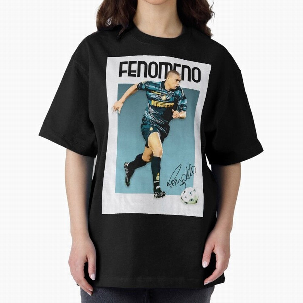 ronaldo Oversized T-Shirt Join Global Football Passion for FIFA World Cup 2026, Inspired by Messi, Germany, Football Passion, Legendary Performances, Festival Vibes and Supporter Community; Perfect for People Who Love Argentina, Brazil, France,
