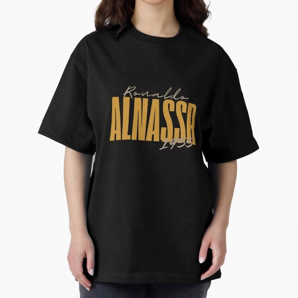 ronaldo alnasser Oversized T-Shirt Honor the Football Icons of FIFA World Cup 2026 Group Stage Spirit, Featuring Spain and Netherlands, Messi, Neymar and Mbappe, Football Passion, Legendary Performances, Festival Vibes and Supporter Community;