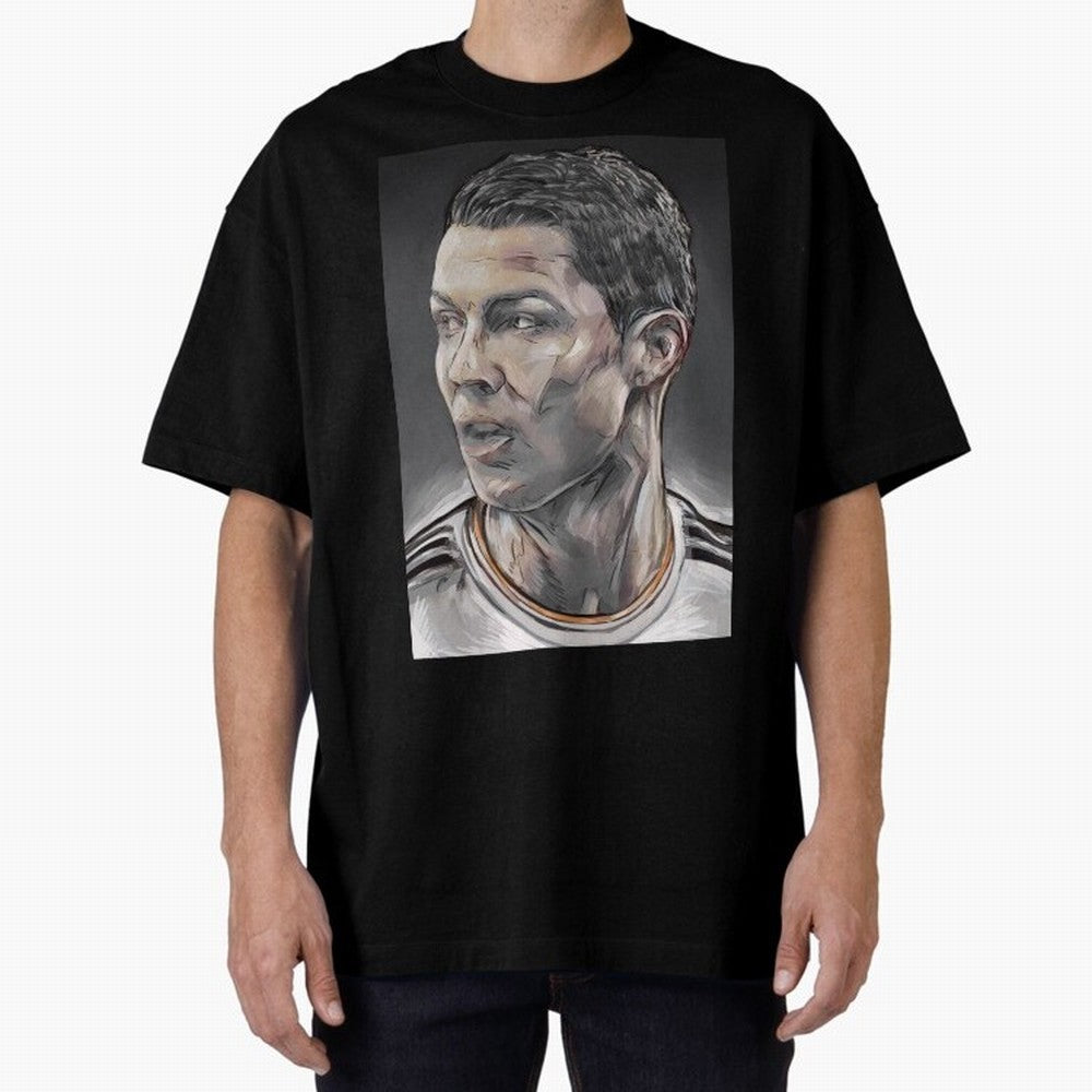 Cristiano Ronaldo Oversized T-Shirt Fuel FIFA World Cup 2026 for Fans of Neymar and Spain and Netherlands, Bringing Stadium Chants, National Pride, Trophy Dreams and Unforgettable Football Memories; Perfect for Fans, Collectors, Family Gatherings,