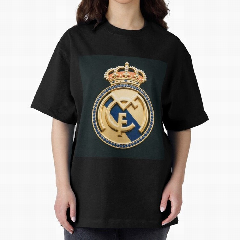 Hala Madrid Oversized T-Shirt Make Your Look Match Global Football Passion for FIFA World Cup 2026 USA Canada Mexico, Inspired by Messi and Cristiano Ronaldo, Spain and Netherlands, Tournament Hype, Historic Matchups, Family Viewing Parties and