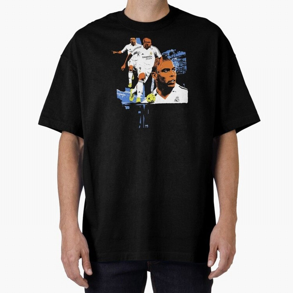 RonaldoO Fen?meno Vintage Football Bootleg Oversized T-Shirt Relive Legendary Nights from Global Football Passion for FIFA World Cup 2026 USA Canada Mexico, Made for Messi and Cristiano Ronaldo, Argentina, Champion Mindset, Group Stage Buzz,