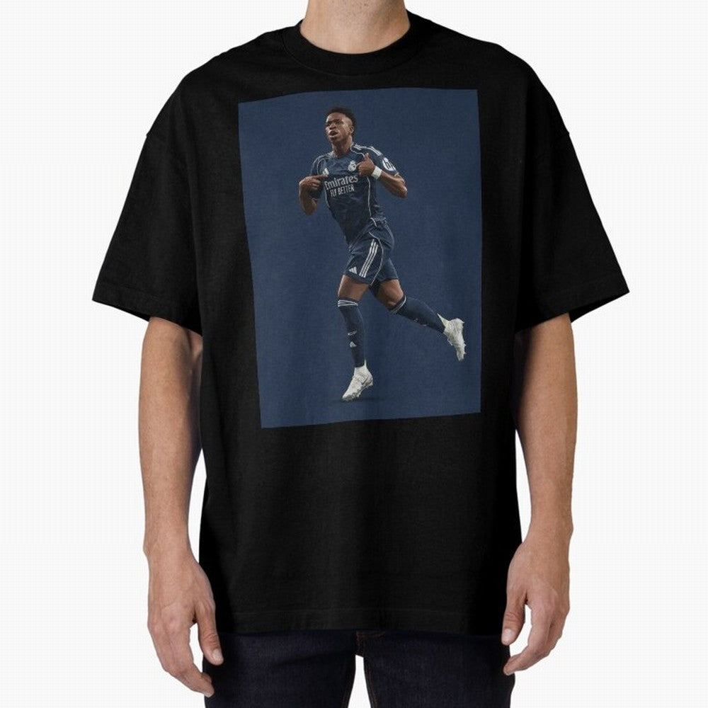 Vini Oversized T-Shirt Follow the Final Road of Match Day Hype around FIFA World Cup 2026, Cristiano Ronaldo, Haaland and CR7, Netherlands, Sports Nostalgia, International Competition, Famous Players and Unforgettable Victories; Made for Die Hard