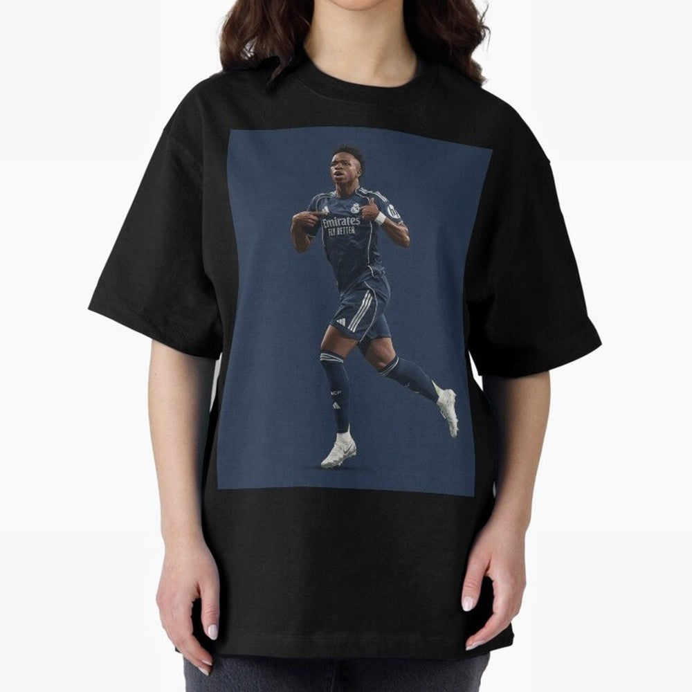 Vini Oversized T-Shirt Follow the Final Road of Match Day Hype around FIFA World Cup 2026, Cristiano Ronaldo, Haaland and CR7, Netherlands, Sports Nostalgia, International Competition, Famous Players and Unforgettable Victories; Made for Die Hard