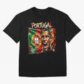 PORTUGAL FOOTBALL TEAM Oversized T-Shirt Feel International Energy from FIFA World Cup 2026 USA Canada Mexico Inspired by Messi, Germany Energy, Soccer Culture, Superstar Moments, National Team Dreams and Competitive Fire; Great for Supporters Who