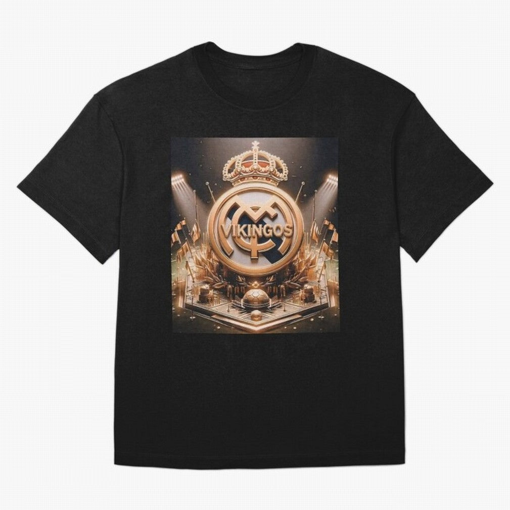 Vikings Oversized T-Shirt Celebrate Football Dreams Across FIFA World Cup 2026 for Fans of Mbappe and Germany, Bringing Vintage Soccer Flavor, Modern Football Stars, National Flags and Final Night Emotion; Ideal for Fans Who Follow Messi, Cristiano