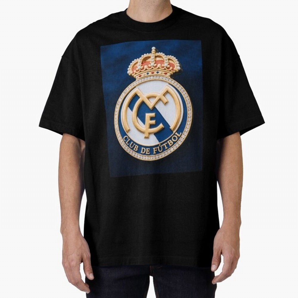 Football Club Oversized T-Shirt Support Your Favorite Stars during Match Day Hype around FIFA World Cup 2026 Group Stage, Messi and Cristiano Ronaldo, Argentina, France and Brazil, Sports Nostalgia, International Competition, Famous Players and