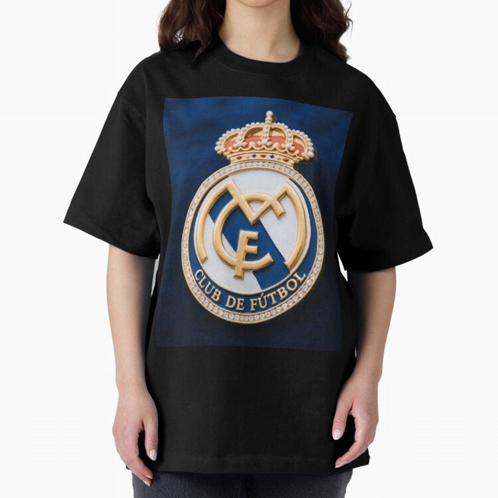 Football Club Oversized T-Shirt Support Your Favorite Stars during Match Day Hype around FIFA World Cup 2026 Group Stage, Messi and Cristiano Ronaldo, Argentina, France and Brazil, Sports Nostalgia, International Competition, Famous Players and