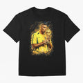 R9 Ronaldo Football Legend Oversized T-Shirt Join FIFA World Cup 2026 USA Canada Mexico Spirit, with Germany, Messi, Football Festival Excitement, Trophy Ambitions, Country Rivalries and Star Player Buzz; Created for Match Day Parties, Soccer
