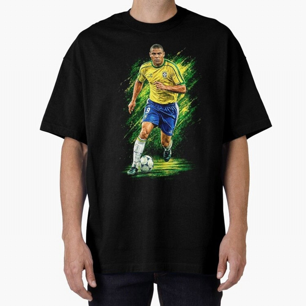 R9 Ronaldo Football Legend Oversized T-Shirt Celebrate Unforgettable Nights in FIFA World Cup 2026 Spirit, Built around Argentina and Brazil, Neymar, Haaland and Cristiano Ronaldo, Tournament Hype, Historic Matchups, Family Viewing Parties and