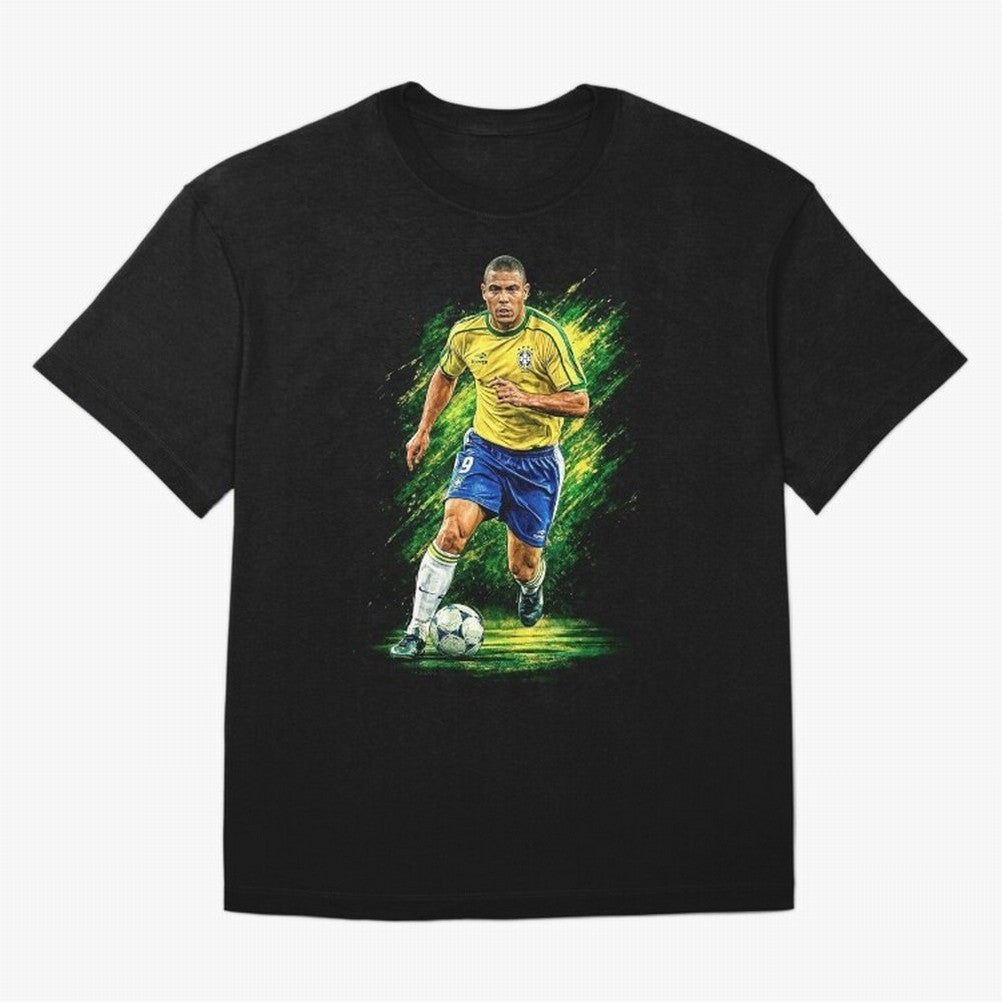R9 Ronaldo Football Legend Oversized T-Shirt Celebrate Unforgettable Nights in FIFA World Cup 2026 Spirit, Built around Argentina and Brazil, Neymar, Haaland and Cristiano Ronaldo, Tournament Hype, Historic Matchups, Family Viewing Parties and