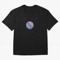 Soccer ball holographic sticker Oversized T-Shirt Relive Legendary Nights from FIFA World Cup 2026 for Fans of Messi, Neymar and Mbappe and Netherlands, Bringing Sports Nostalgia, International Competition, Famous Players and Unforgettable