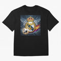 Real Madrid's ball Oversized T-Shirt Celebrate Unforgettable Nights in Match Day Hype around FIFA World Cup 2026 USA Canada Mexico, Cristiano Ronaldo, Haaland and CR7, France, Football Festival Excitement, Trophy Ambitions, Country Rivalries and