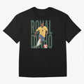 Ronaldinho Gaucho in action Minimalist Graphic Oversized T-Shirt Celebrate Fan Culture around FIFA World Cup 2026 Spirit, Made for Argentina, Messi, Goal Celebration Energy, Supporter Heritage, Football Icons and Worldwide Tournament Joy; Great for