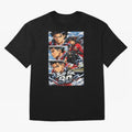 Built for 90 ¨C Anime Streetwear Football Art Oversized T-Shirt Support Iconic Players in the FIFA World Cup 2026 USA Canada Mexico Journey through Mbappe and Neymar Highlights, England and Germany Pride, Retro Football Energy, Iconic Rivalries,