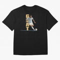 Messi in action GOAT Minimalist Graphic Oversized T-Shirt Make Every Match About FIFA World Cup 2026 Group Stage Spirit, Highlighting France and Portugal, Cristiano Ronaldo, Fan Favorite Moments, National Team Passion, Big Match Drama and Soccer
