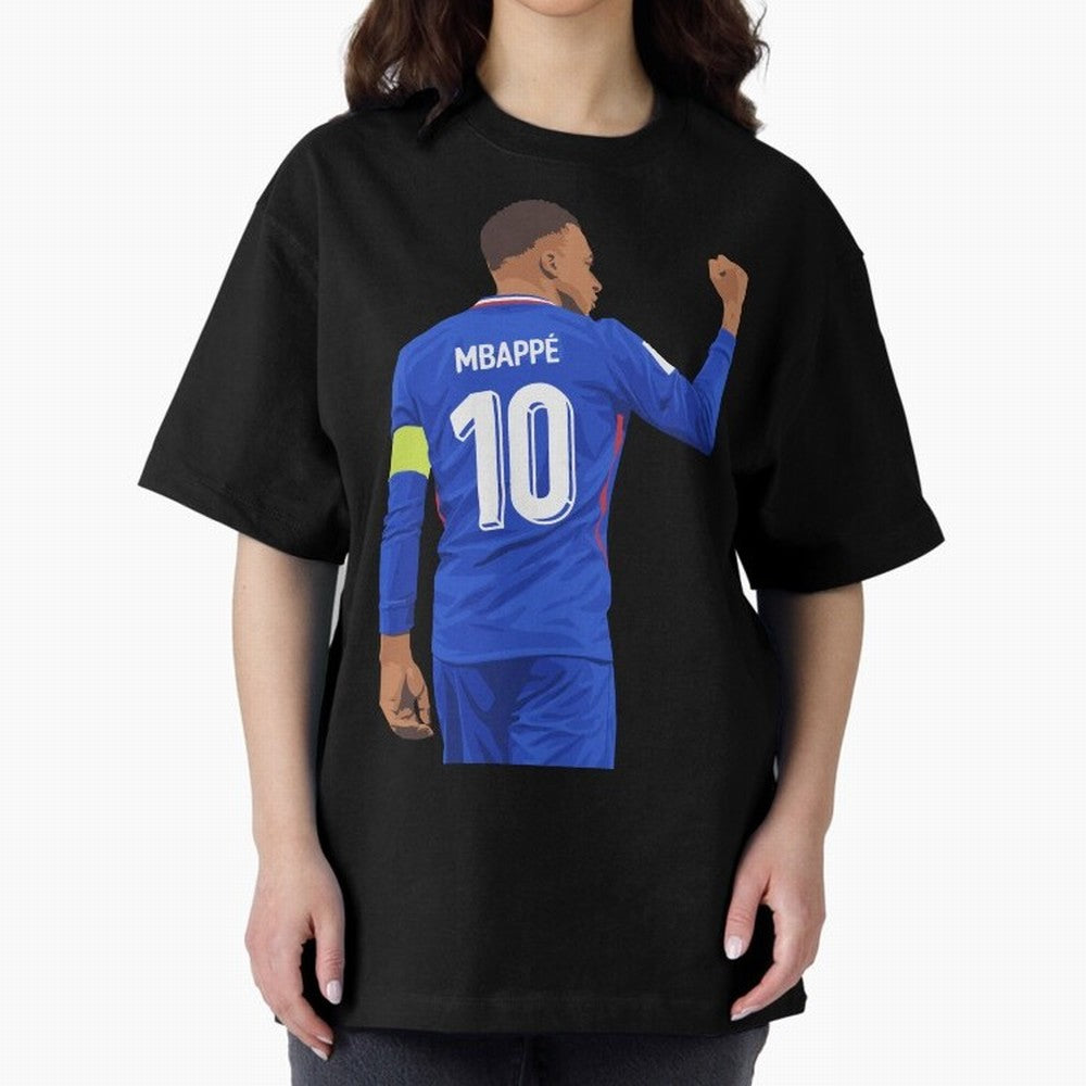 Kylian Mbappe France Oversized T-Shirt Make Memories around FIFA World Cup 2026 for Fans of Haaland and Argentina, Bringing Football Passion, Legendary Performances, Festival Vibes and Supporter Community; Perfect for People Who Love Argentina,