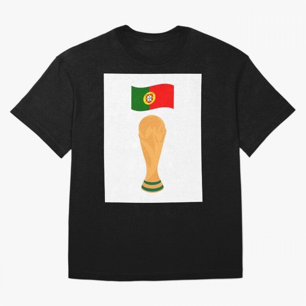 Portugal Football Fan T-Shirt Oversized T-Shirt Get Ready for Match Day Hype around FIFA World Cup 2026 USA Canada Mexico, Neymar, Haaland and Cristiano Ronaldo, Argentina, France and Brazil, Game Day Rituals, Football Legends, Country Pride and