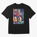 Ronaldinho Oversized T-Shirt Celebrate the Next Chapter of FIFA World Cup 2026 for Fans of CR7 and England, Bringing Supporter Pride, Iconic Celebrations, Legendary Names and Global Match Day Energy; Great for Supporters Who Love Legendary Players,