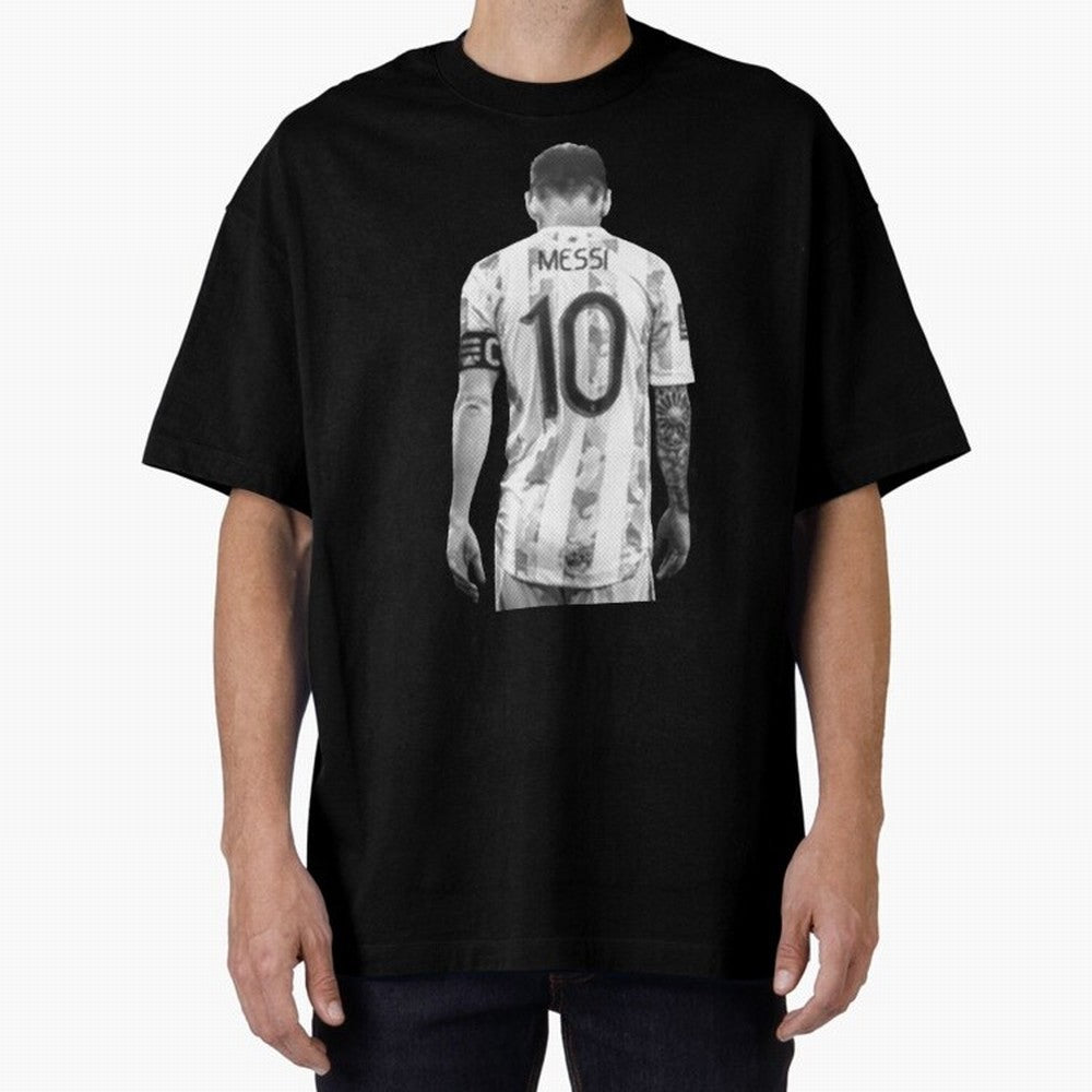 messi Oversized T-Shirt Feel the Trophy Chase of FIFA World Cup 2026 Spirit, Centered on England, France and Netherlands, Cristiano Ronaldo, Supporter Pride, Iconic Celebrations, Legendary Names and Global Match Day Energy; Built for Supporters