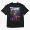Lionel Messi - They can't copy & paste your aura Oversized T-Shirt Honor the Beautiful Game during FIFA World Cup 2026 Group Stage Spirit, with Argentina and Brazil, Cristiano Ronaldo, Haaland and CR7, Match Day Excitement, Supporter Culture,