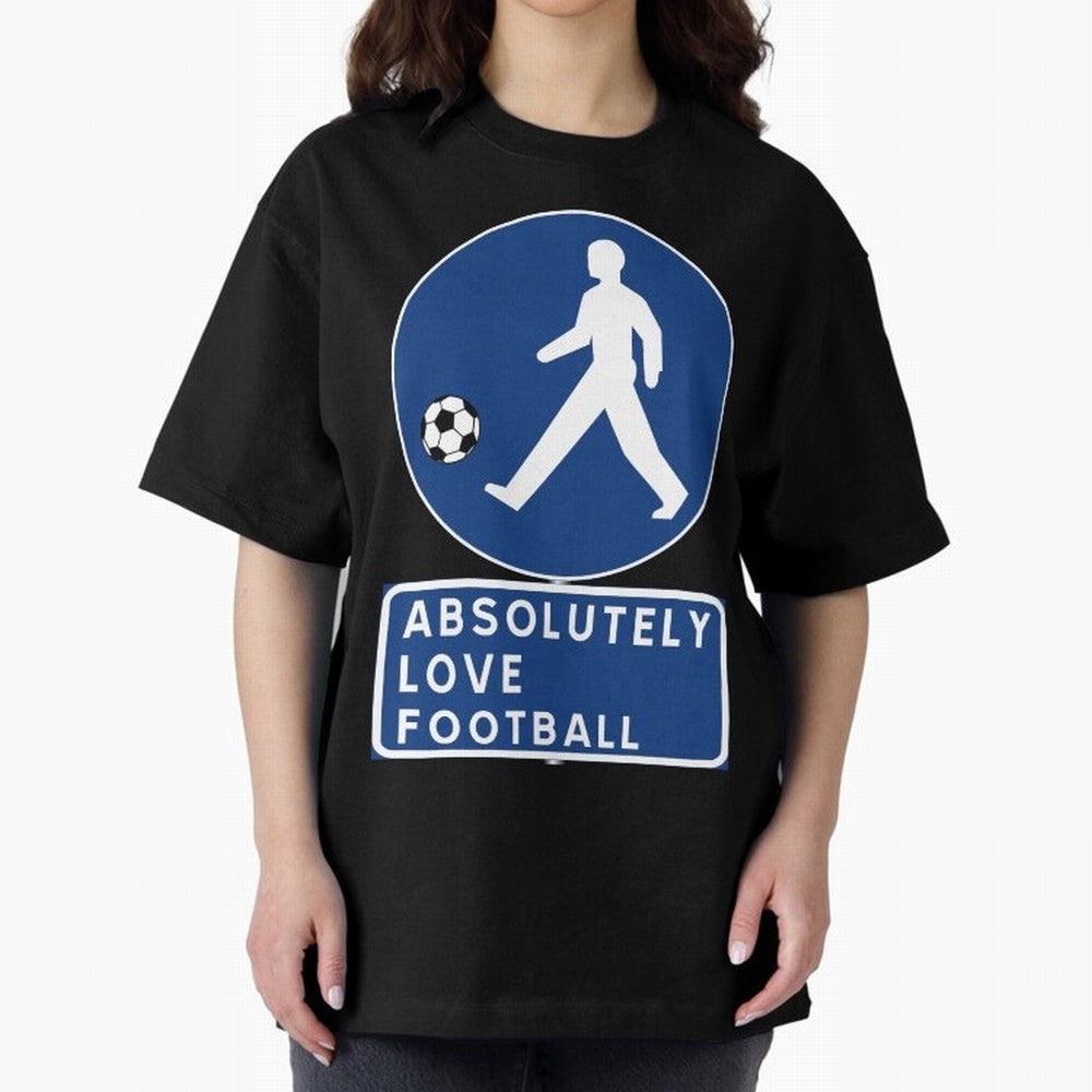 Absolutely Love Football Oversized T-Shirt Refresh Global Football Passion for FIFA World Cup 2026, Built around Messi, Neymar and Mbappe, Brazil, Portugal and Argentina, Worldwide Fan Energy, Dramatic Goals, Stadium Lights and Championship