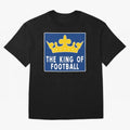 The King of Football Oversized T-Shirt Bring Global Tournament Vibes to Match Day Hype around FIFA World Cup 2026 Group Stage, Cristiano Ronaldo, Haaland and CR7, Argentina, Sports Nostalgia, International Competition, Famous Players and