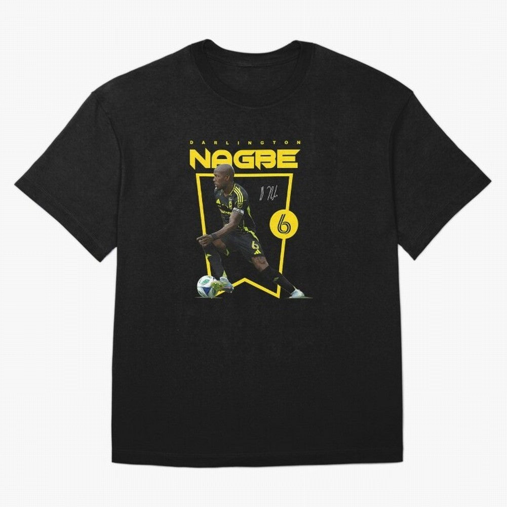 Darlington Nagbe Columbus Crew Oversized T-Shirt Bring Stadium Energy to Match Day Hype around FIFA World Cup 2026 USA Canada Mexico, Mbappe, Germany, Champion Mindset, Group Stage Buzz, Knockout Tension and Passionate Fan Culture; Ideal for Fans