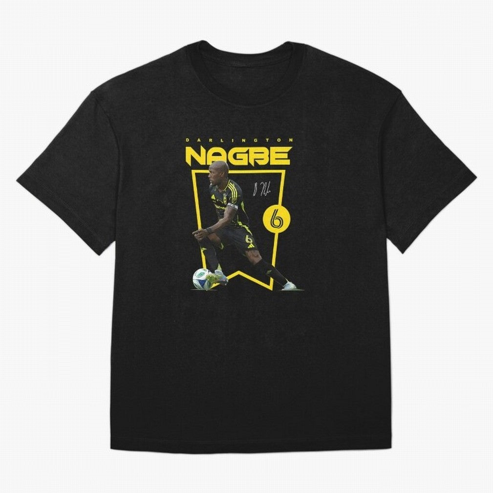 Darlington Nagbe Columbus Oversized T-Shirt Bring Supporter Culture to Match Day Hype around FIFA World Cup 2026 USA Canada Mexico, Mbappe and Neymar, Spain, Match Day Excitement, Supporter Culture, Golden Goals and Global Football Passion; Ideal