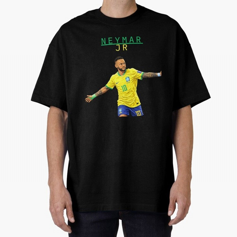 Neymar Oversized T-Shirt Bring Champion Energy into the FIFA World Cup 2026 Journey through CR7 Highlights, Netherlands Pride, Goal Celebration Energy, Supporter Heritage, Football Icons and Worldwide Tournament Joy; Great for Supporters Who Love