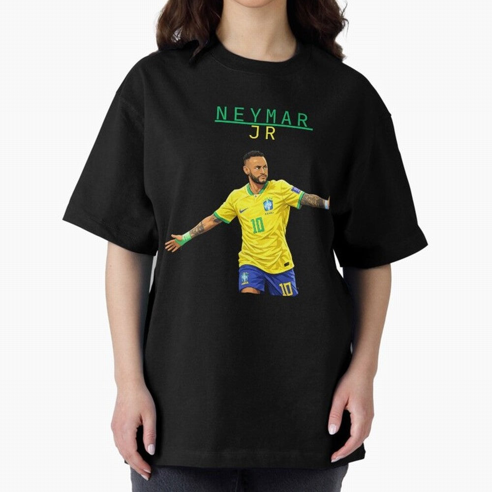 Neymar Oversized T-Shirt Bring Champion Energy into the FIFA World Cup 2026 Journey through CR7 Highlights, Netherlands Pride, Goal Celebration Energy, Supporter Heritage, Football Icons and Worldwide Tournament Joy; Great for Supporters Who Love