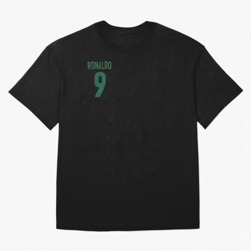 Ronaldo 9 Brazil Back of the shirt Oversized T-Shirt Enjoy the Biggest Football Party of FIFA World Cup 2026 USA Canada Mexico for Fans of Haaland and Mbappe and Brazil, Bringing Fan Favorite Moments, National Team Passion, Big Match Drama and