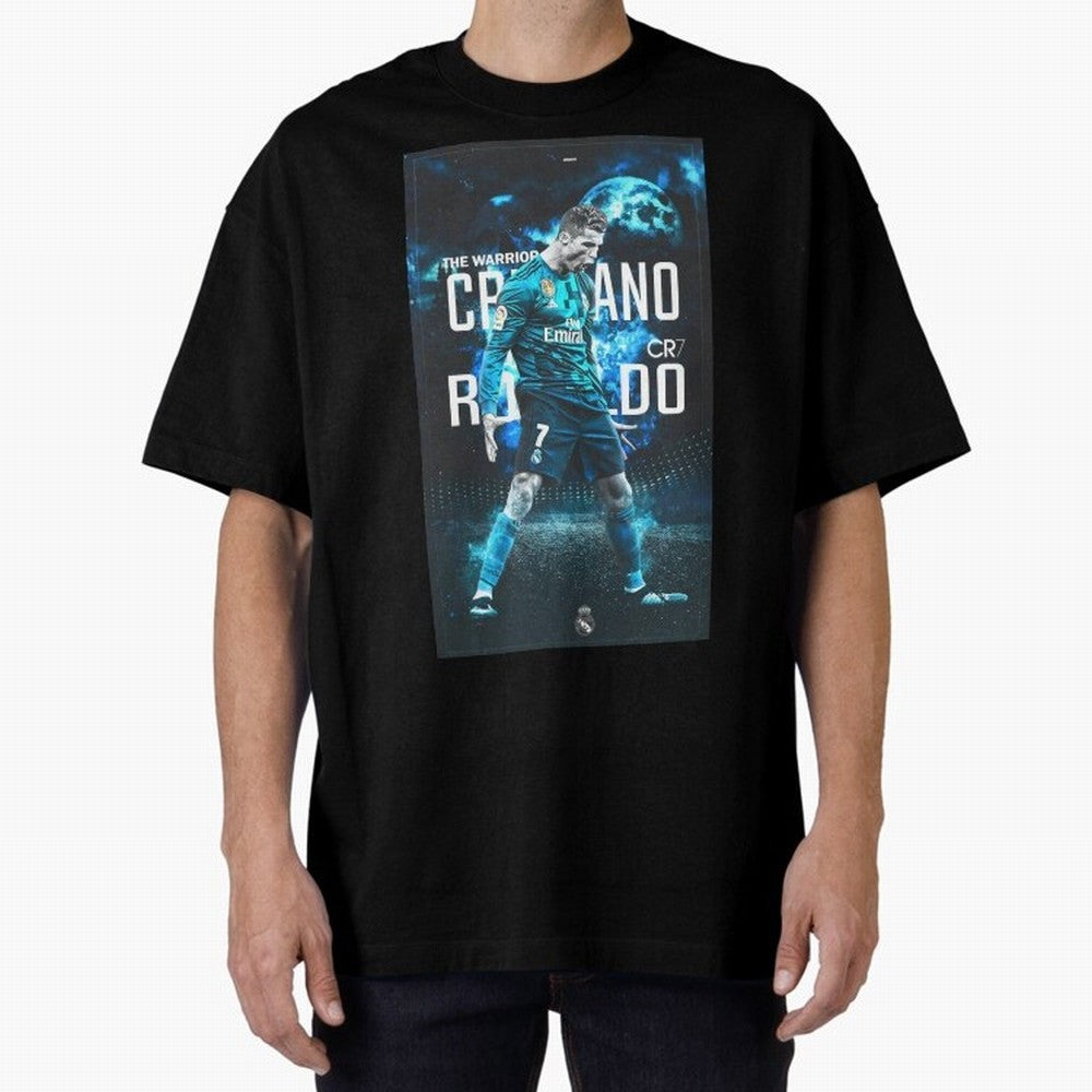 Ronaldo Oversized T-Shirt Show Your Stadium Side during the FIFA World Cup 2026 USA Canada Mexico Journey through Messi Highlights, Spain Pride, Championship Spirit, Famous Goals, Roaring Crowds and International Football Unity; Perfect for People