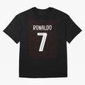 Christiano Ronaldo Portugal Kit 2025 Oversized T-Shirt Upgrade FIFA World Cup 2026 for Fans of Mbappe and England, Bringing Football Festival Excitement, Trophy Ambitions, Country Rivalries and Star Player Buzz; Ideal for Passionate Fans Who Love