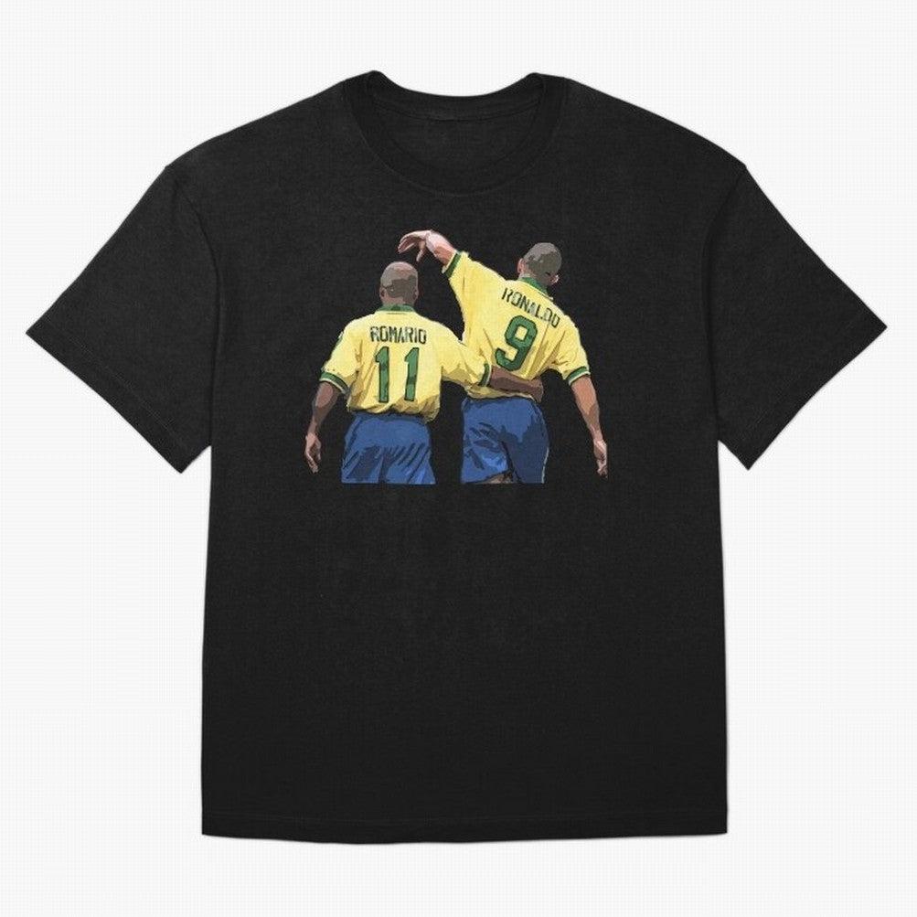 Romario & Ronaldo Oversized T-Shirt Fuel Your Fan Pride for FIFA World Cup 2026 USA Canada Mexico Featuring Mbappe and Neymar, Argentina Energy, Worldwide Fan Energy, Dramatic Goals, Stadium Lights and Championship Celebrations; Ideal for