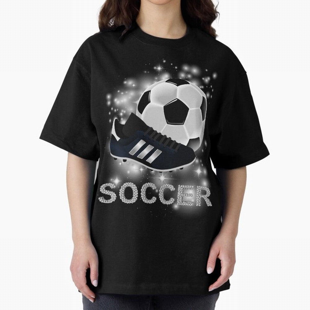 Soccer lover, passion for the ball Oversized T-Shirt Honor Match Day Hype around FIFA World Cup 2026 USA Canada Mexico, Haaland, Argentina, Stadium Chants, National Pride, Trophy Dreams and Unforgettable Football Memories; Perfect for People Who