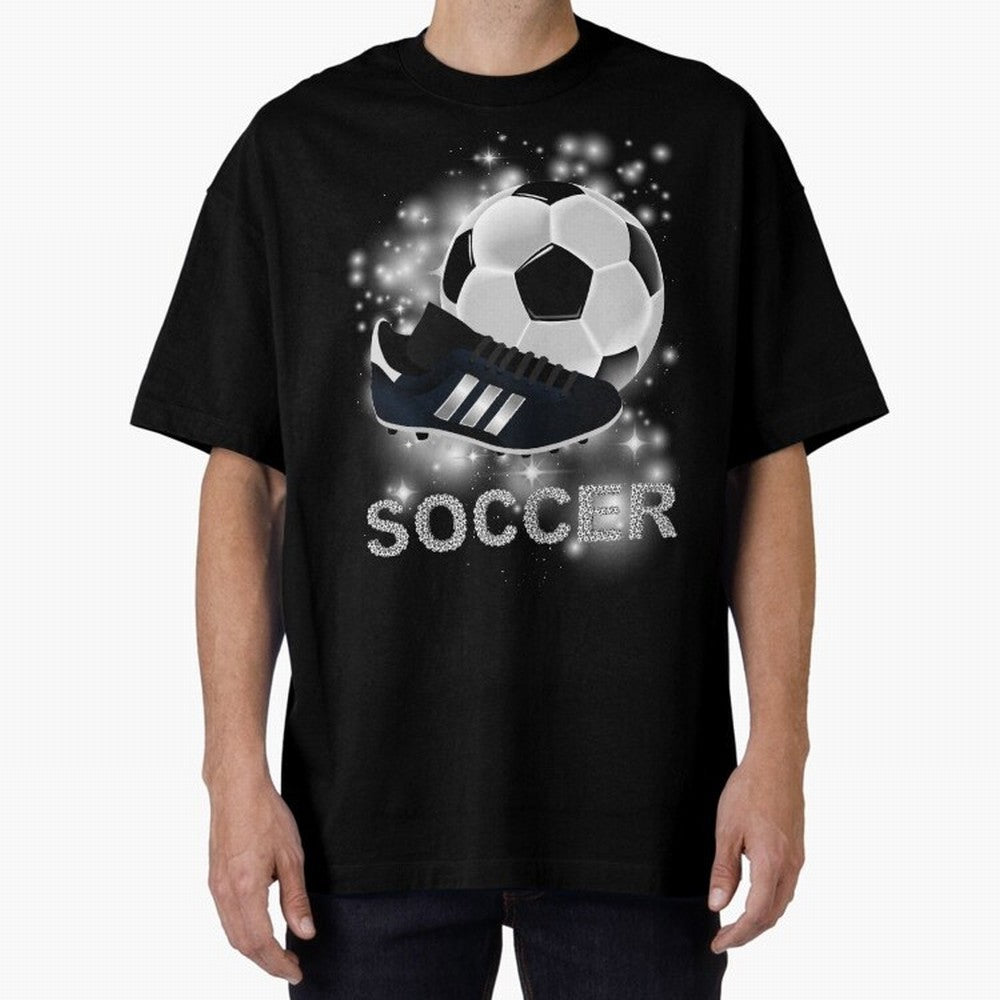 Soccer lover, passion for the ball Oversized T-Shirt Honor Match Day Hype around FIFA World Cup 2026 USA Canada Mexico, Haaland, Argentina, Stadium Chants, National Pride, Trophy Dreams and Unforgettable Football Memories; Perfect for People Who
