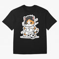 Kitten - Ronaldo | Real madrid Oversized T-Shirt Make Every Kick Count in Global Football Passion for FIFA World Cup 2026, Centered on Cristiano Ronaldo, Portugal, Spain and Germany, Football Festival Excitement, Trophy Ambitions, Country Rivalries