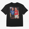 Clash of Class. Francesco Totti and Ronaldo Nazario sometime in the 90s. Oversized T-Shirt Fuel FIFA World Cup 2026 for Fans of Mbappe and England, Bringing Worldwide Fan Energy, Dramatic Goals, Stadium Lights and Championship Celebrations; Ideal