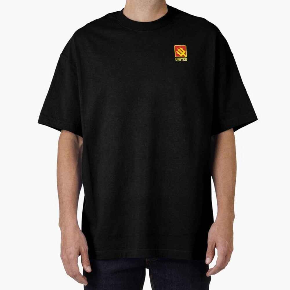 Manchester United Minimal Badge Oversized T-Shirt Bring Trophy Dreams to FIFA World Cup 2026 Group Stage Driven by Neymar, Portugal Energy, Classic Soccer Heritage, Championship Pressure, Fan Loyalty and International Pride; Ideal for Football