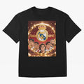 Estrellas del Real Madrid Oversized T-Shirt Bring a Vintage Feel to the FIFA World Cup 2026 Group Stage Journey through Haaland Highlights, Brazil Pride, Vintage Soccer Flavor, Modern Football Stars, National Flags and Final Night Emotion; Built