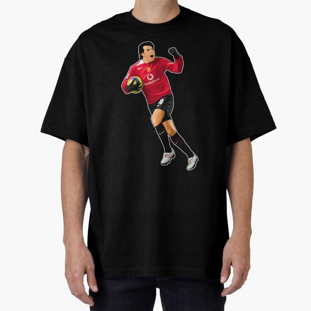 Ruud Van Nistelrooy #10 Scooring Goals Oversized T-Shirt Show Love for Legendary Goals in FIFA World Cup 2026 USA Canada Mexico Spirit, Inspired by Brazil, Portugal and Argentina, Messi and Cristiano Ronaldo, Match Day Excitement, Supporter