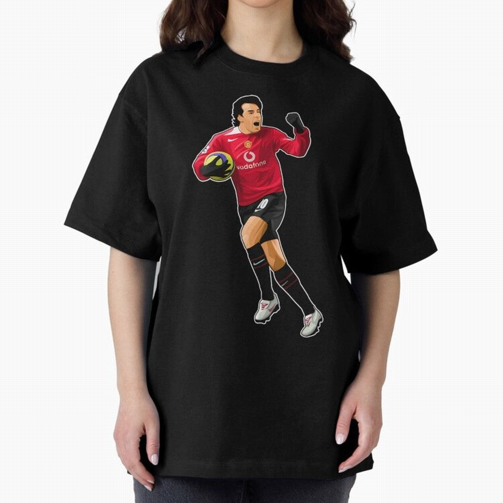 Ruud Van Nistelrooy #10 Scooring Goals Oversized T-Shirt Show Love for Legendary Goals in FIFA World Cup 2026 USA Canada Mexico Spirit, Inspired by Brazil, Portugal and Argentina, Messi and Cristiano Ronaldo, Match Day Excitement, Supporter