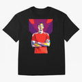 Ekitike in WPAP Style Oversized T-Shirt Celebrate Football Heritage in FIFA World Cup 2026 USA Canada Mexico Inspired by CR7 and Messi, France Energy, Game Day Rituals, Football Legends, Country Pride and the Road to the Final; Perfect for People