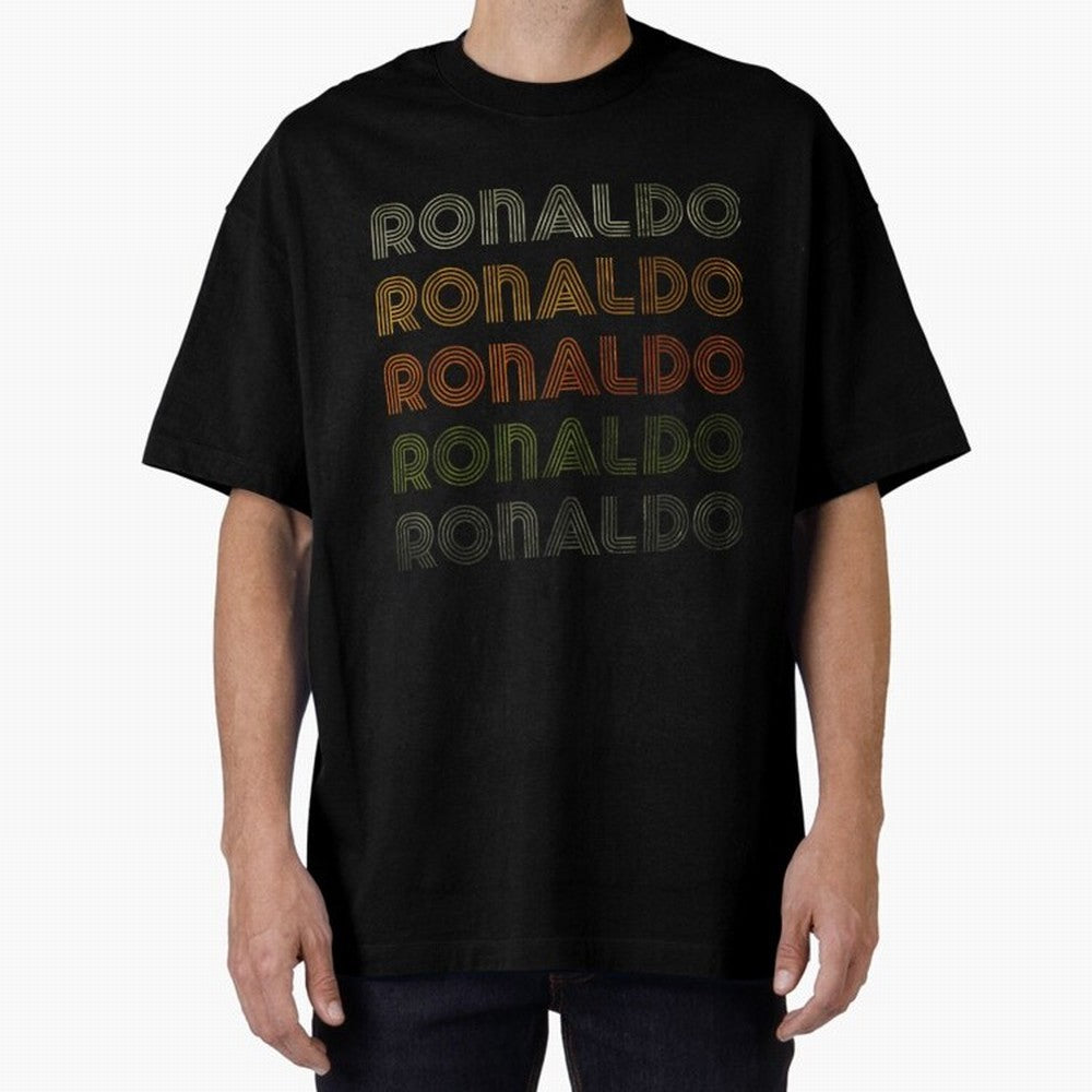 Love Heart Ronaldo Tee GrungeVintage Style Black Ronaldo Oversized T-Shirt Honor the Football Icons of FIFA World Cup 2026 for Fans of Mbappe and France, Bringing Match Day Excitement, Supporter Culture, Golden Goals and Global Football Passion;