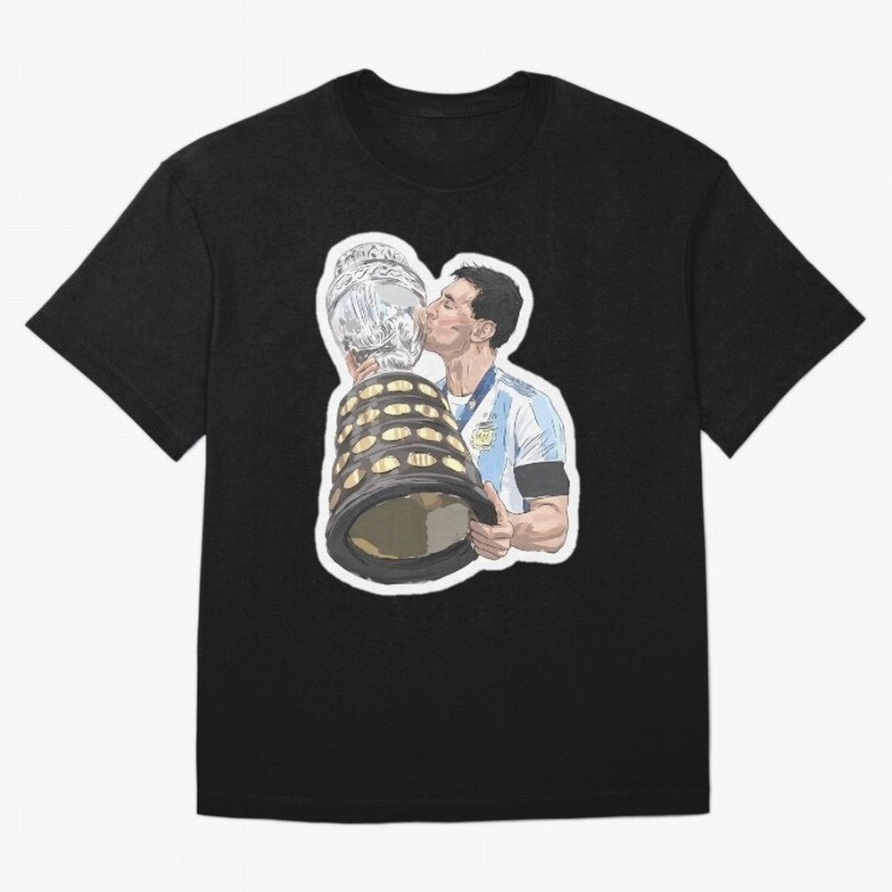 Messi and World Cup Oversized T-Shirt Relive Legendary Nights from Global Football Passion for FIFA World Cup 2026 USA Canada Mexico, Connected to Mbappe and Neymar, Brazil, Stadium Memories, Football Loyalty, International Chants and Championship