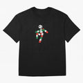Ciao - World Cup 90' Mascote Logo Oversized T-Shirt Represent Football Lovers during FIFA World Cup 2026 Built around Messi, Germany Energy, Tournament Hype, Historic Matchups, Family Viewing Parties and Global Sports Pride; Ideal for Football