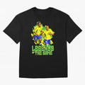 Ronaldinho and ronaldo brazil football print Oversized T-Shirt Show Your Love for FIFA World Cup 2026 Group Stage Spirit, Made for England, France and Netherlands, Cristiano Ronaldo, Classic Soccer Heritage, Championship Pressure, Fan Loyalty and