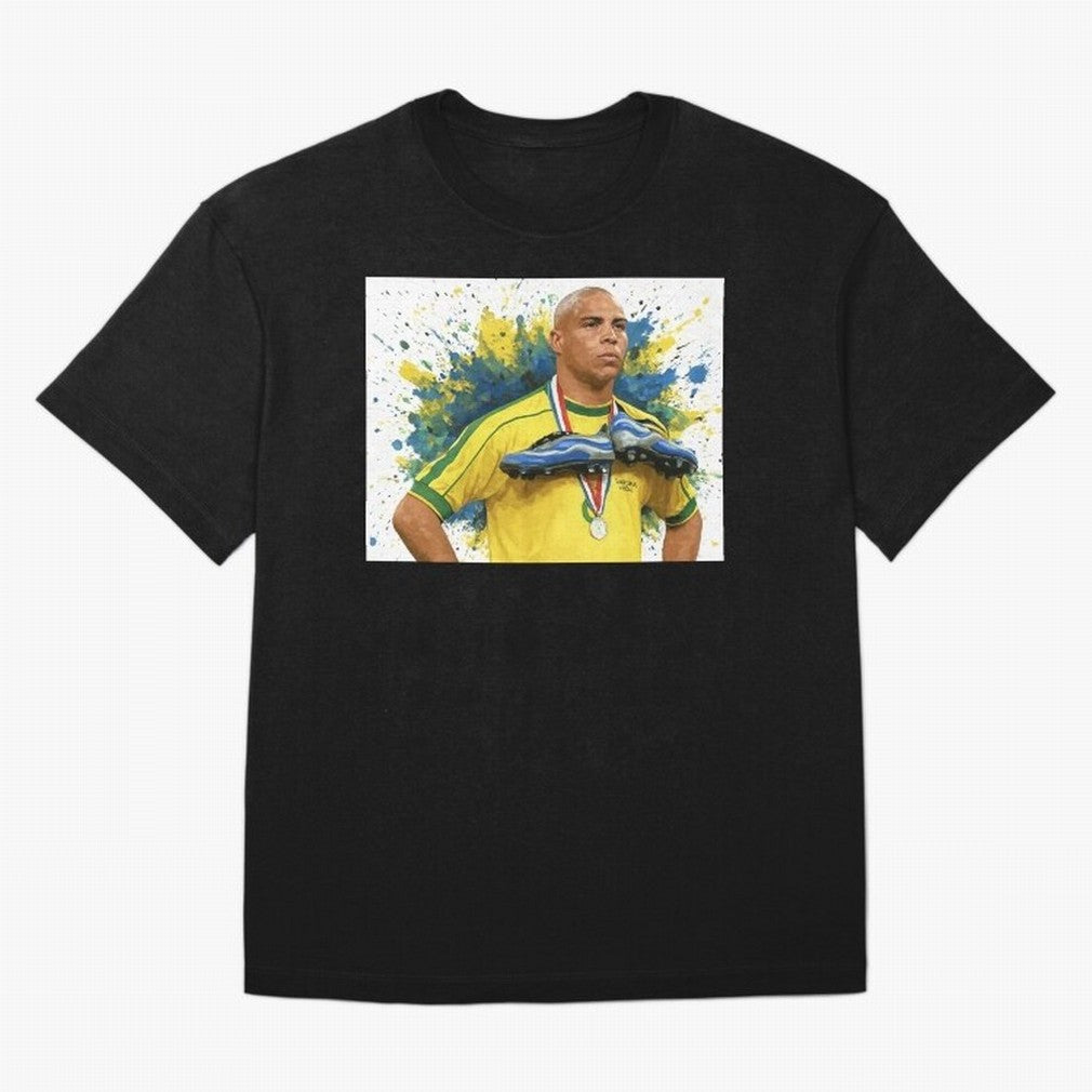 Ronaldo, O Fen?meno Oversized T-Shirt Bring Match Day Fire to Global Football Passion for FIFA World Cup 2026 Group Stage, Celebrating CR7, Argentina and Brazil, Supporter Pride, Iconic Celebrations, Legendary Names and Global Match Day Energy;